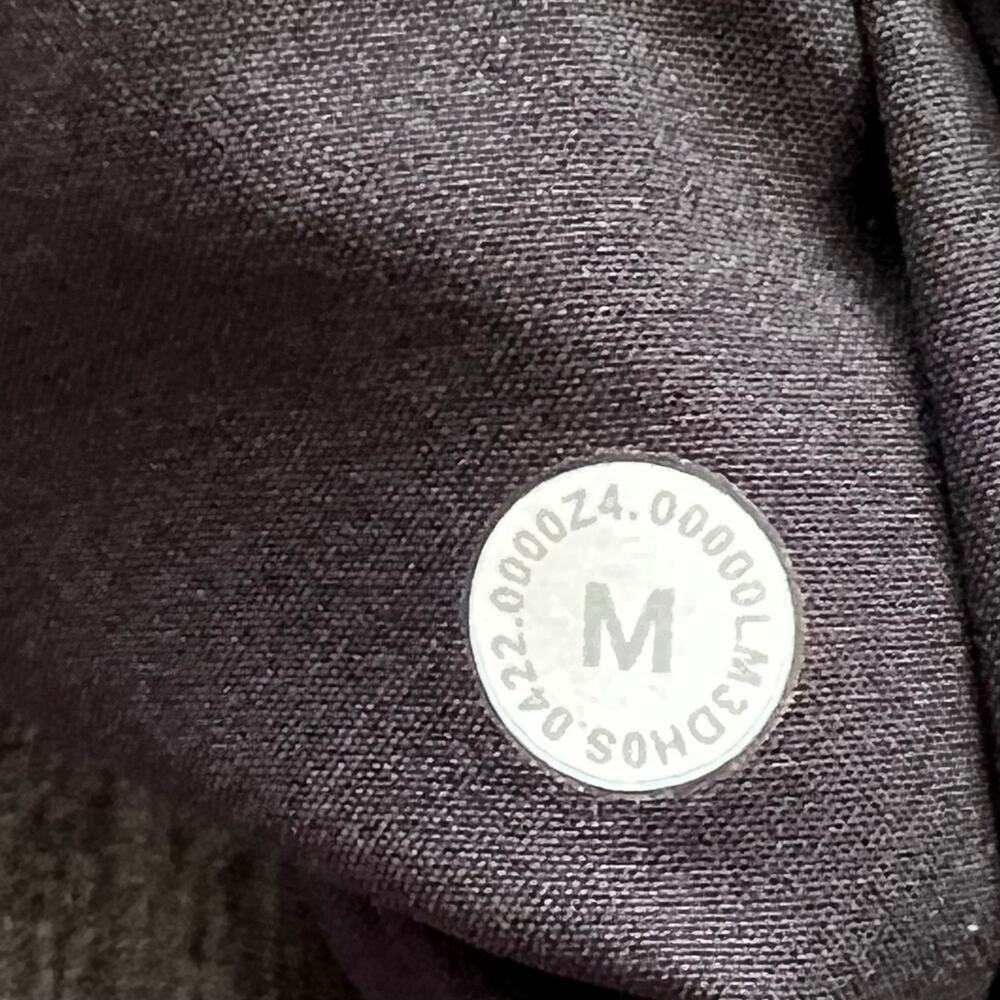 Lululemon heathered gray 1/4 zip pullover long sleeve activewear workout medium - Picture 5 of 8